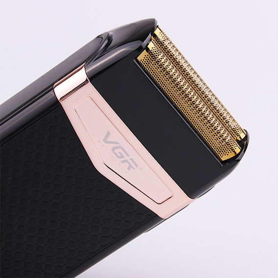 Портативна сітчаста бритва VGR V-331, Чоловіча бритва на батарейках Професійна для волосся FM-60 Львів - фото 12