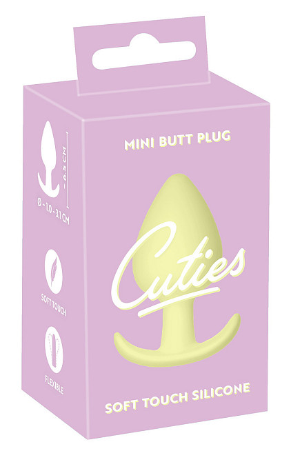 Шовковиста мініпробка Mini Butt Plug Sex Aura Київ - фото 4