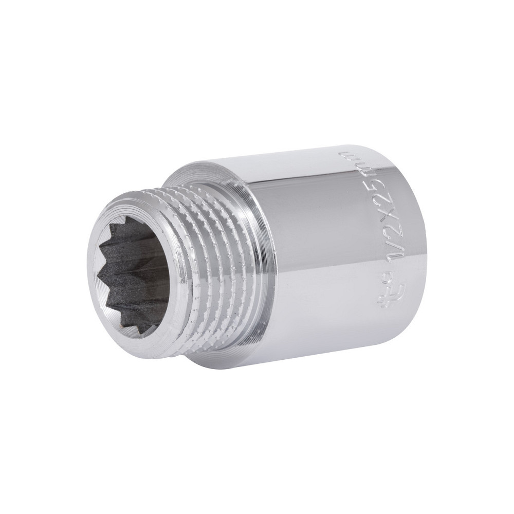 Подовжувач хромований Thermo Alliance Forte 1/2"ВН, L = 25 мм TAF1301525 Київ - фото 9