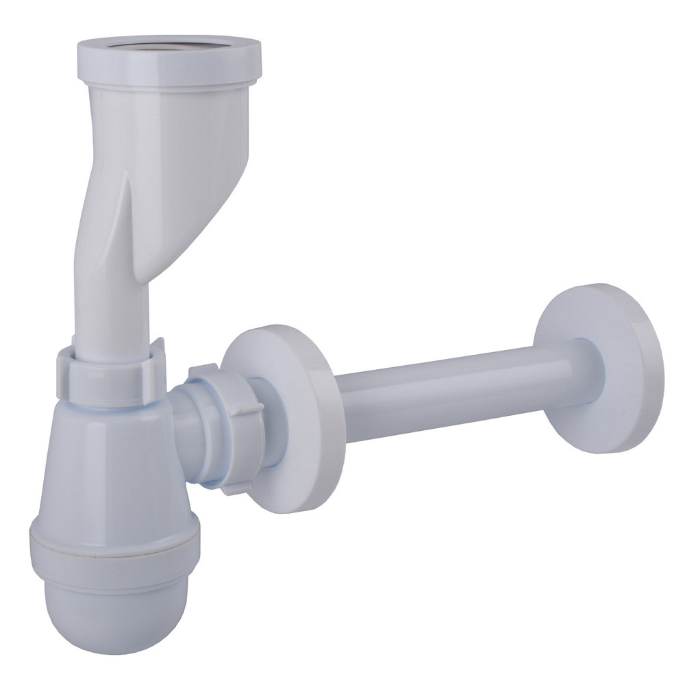 Сифон OPTIMUM для пісуара з трубкою 40/32*200, розетками 32 та 40 OPTI-19708 (000029710) Київ - фото 2