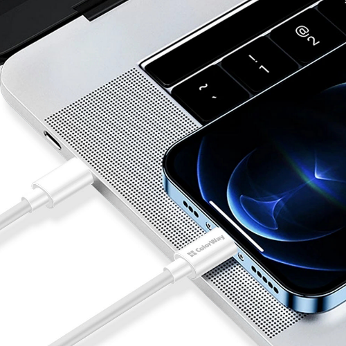 Кабель USB PD Type-C/Type-C ColorWay CW-CBPDCC056-WT 3,0A 65W 2м білий Житомир