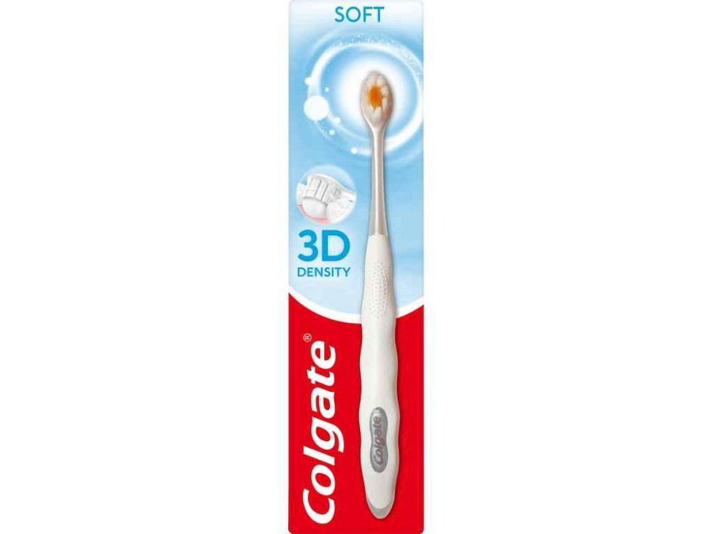 Зубна щітка 1шт 3D Density Мяка ТМ Colgate Solmir Київ - фото 1