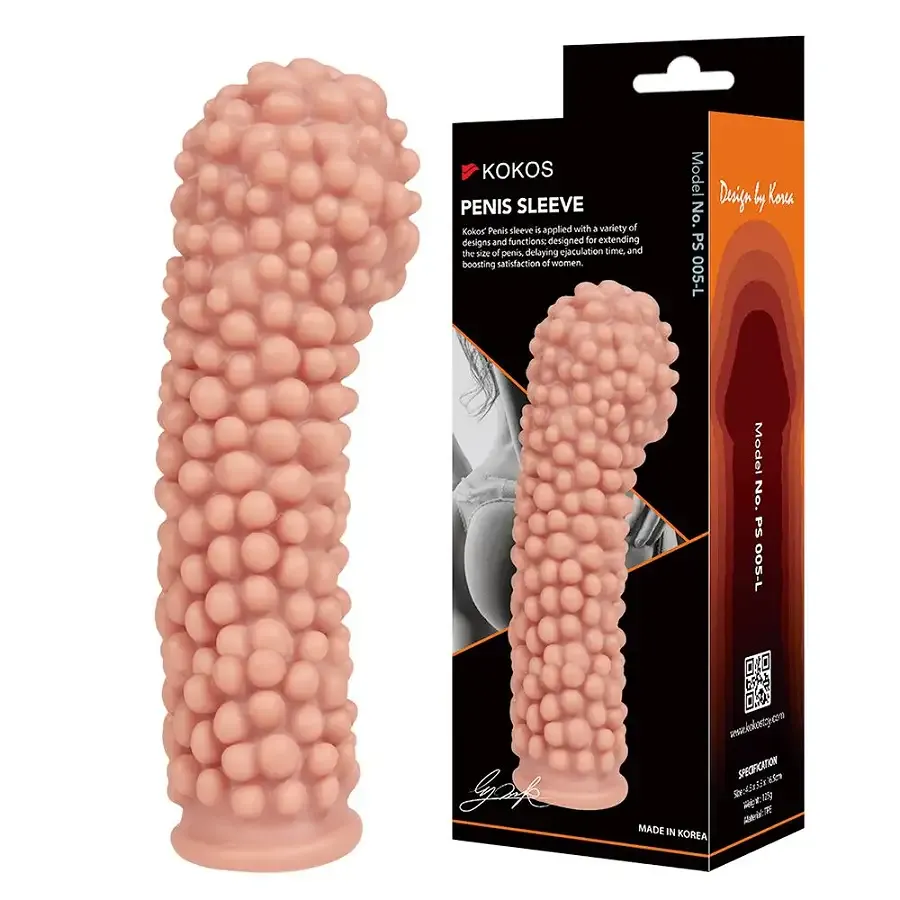 Насадка на член Kokos Penis Sleeve PS 005 L Львов - изображение 1