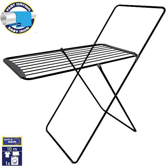 Сушарка для білизни підлогова Casa Si City Plus 10m Black (CS92287C03E) Київ