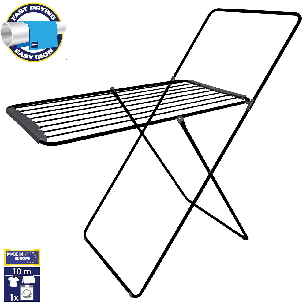 Сушарка для білизни підлогова Casa Si City Plus 10m Black (CS92287C03E) Київ - фото 1