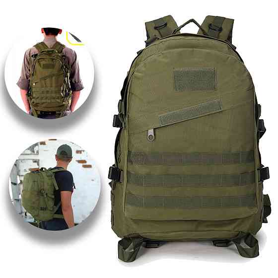 Рюкзак штурмовой тактический на 40 л M11 (50x40x20 см), Олива / Военный мужской рюкзак Киев