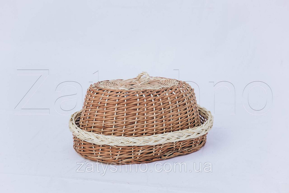 Хлебница плетеная из лозы | хлебница из лозы | хлебница с крышкой Киев - изображение 6