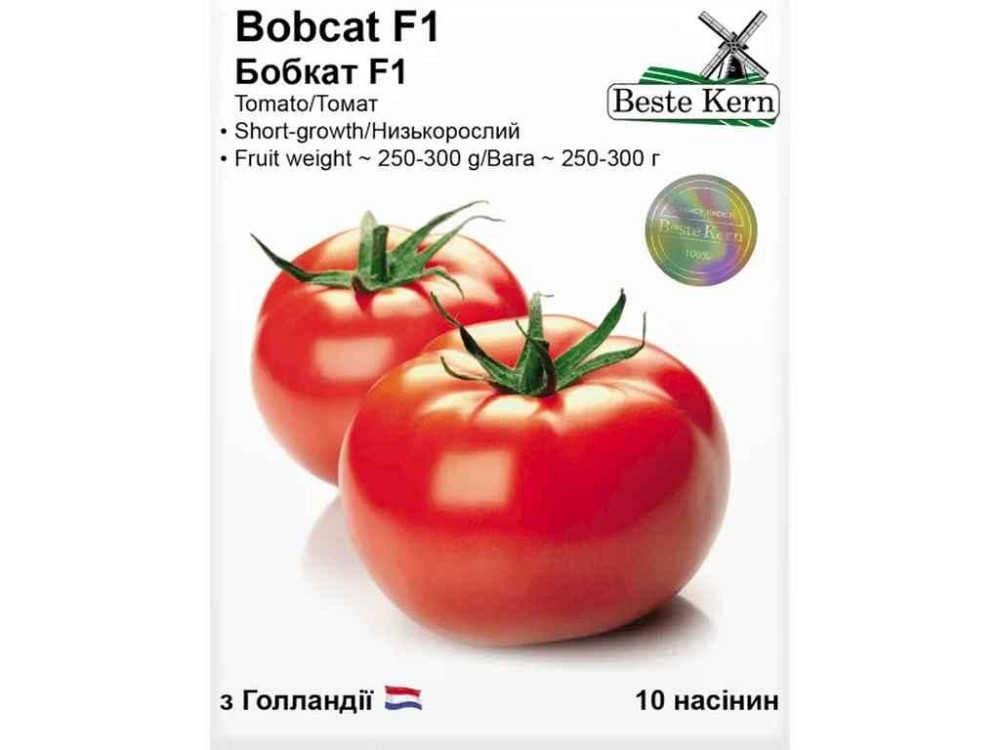 Томат Бобкат F1 (10 насінин)/(5 пачок в упаковці) ТМ Beste Kern Київ - фото 1