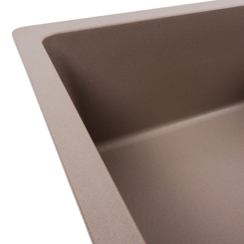 Гранітна мийка для кухні VALESO 7850 ROMA матова Дюна Коломыя - изображение 3