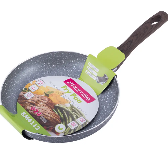 Сковорідка d24см алюміній антипригарне покриття 4113 KAMILLE Житомир - изображение 1