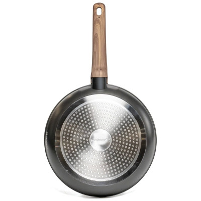 Сковорода Hölmer Wood кована з кришкою 28 см (FP-22528-SWBL Wood) Винница - изображение 3