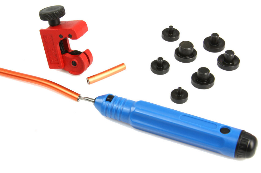 Набор для вальцовки и развальцовки труб или трубок 11 элементов в кейсе Mar-Pol (M57751C) Нововолынск - изображение 3