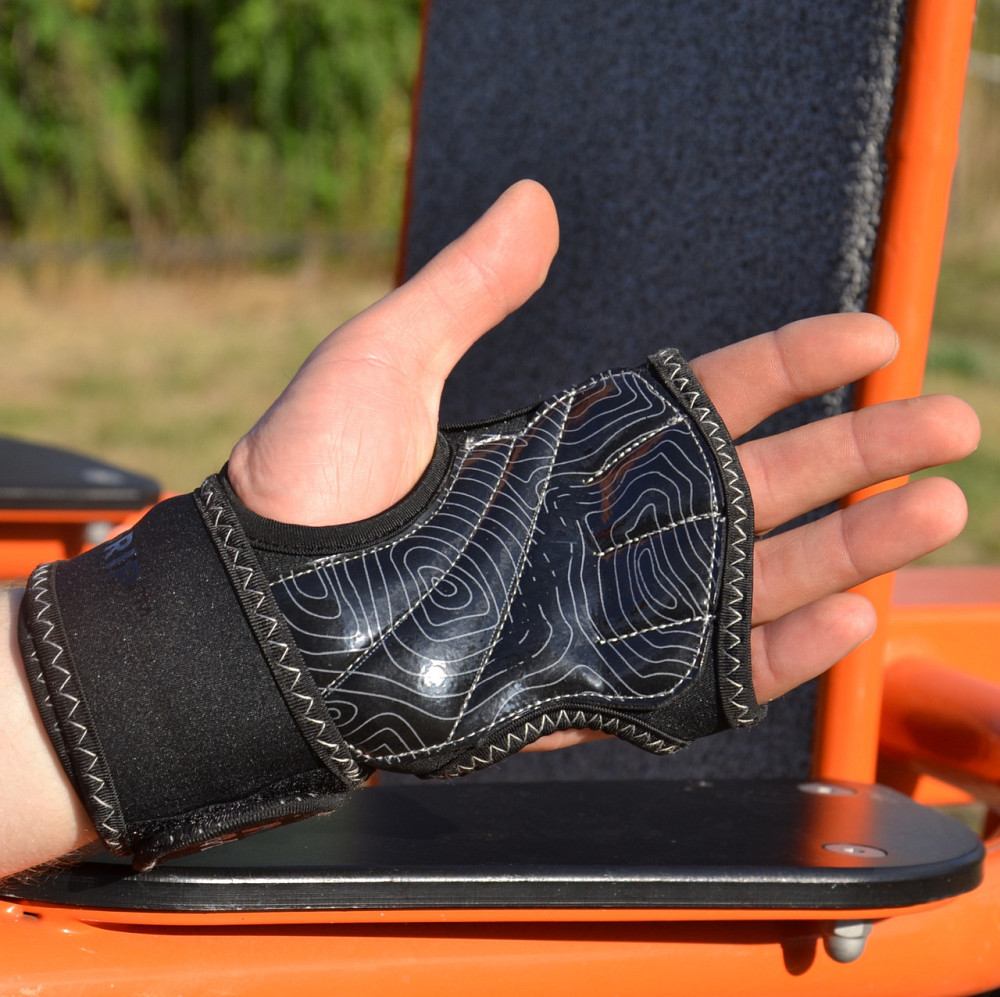 Рукавички для фітнесу MadMax MFG-303 MAXGRIP neoprene wraps Black/Grey L/XL Луцк - изображение 3