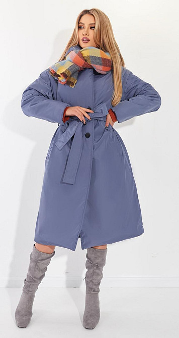 Модне пальто з плащової тканини (44) Київ - фото 8