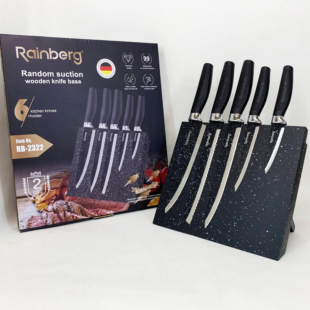 Набір ножів красивий та універсальний, Набір ножів зі стильним дизайном для кухні та дому XJ-75 Івано-Франківськ - фото 2