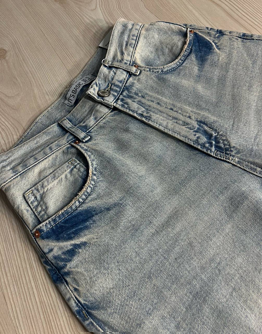 Джинсы женские Its Basic 3146 Loose Fit Tint прямые высокая посадка светло-голубые, светло-голубой,  Одесса - изображение 8