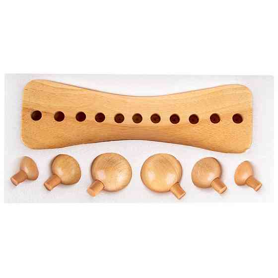 Регульований інструмент для масажу з 6 подовжувачами inSPORTline Anavi Київ