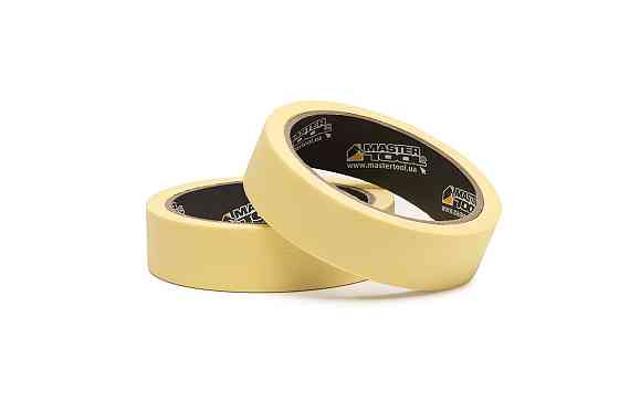 Стрічка малярна універсальна MASTERTOOL GripBond Pro 25 мм×20 м 2 шт жовта 79-9926 Коломыя