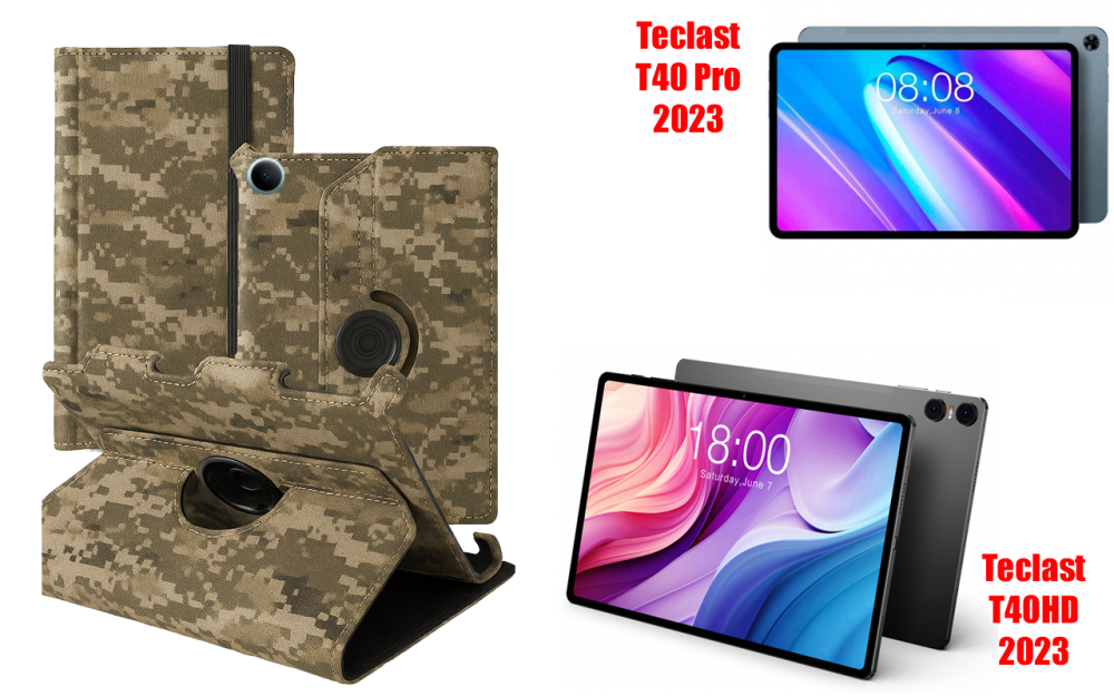 Чохол Spinner360 для планшета Teclast T40 Pro 2023, T40HD 2023, колір Xaki Київ - фото 1