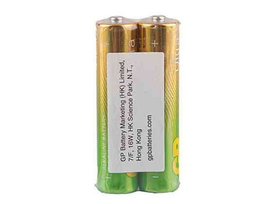 Батарейка лужна LR03/AAA Ultra Alkaline 1.5V 24AUEBCHM-2S2 2шт (спайка) ТМ GP Київ