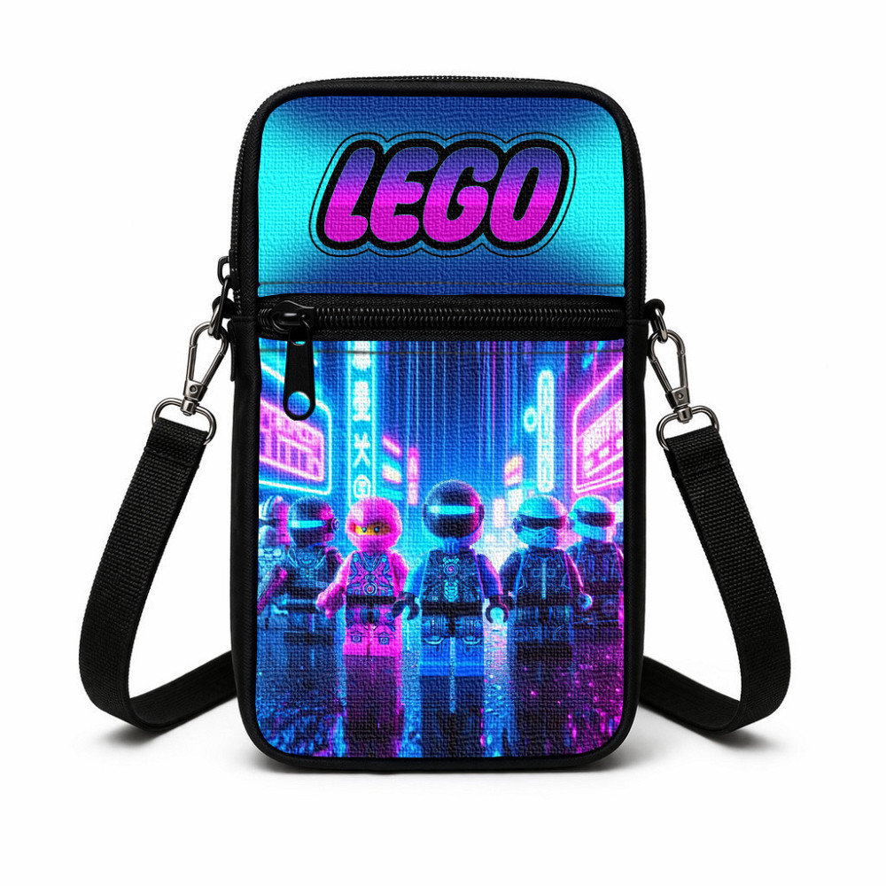 Сумка-чохол для телефону Lego дитяча сумка через плече, водонепроникна міні-сумка (4907) Київ - фото 1