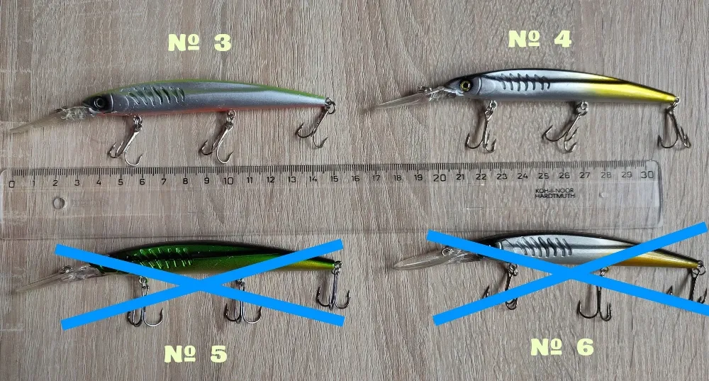 Воблер три крючка 16.9 см Копии minnow lure bait Киев - изображение 1