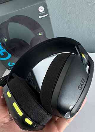 НОВІ навушники Logitech G435 Black геймерские наушники. Харків