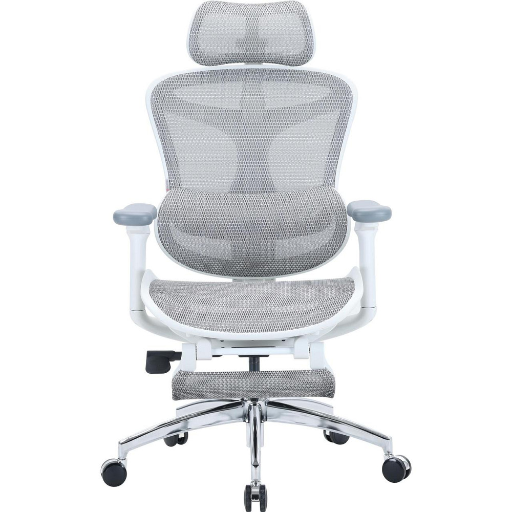 Кресло офисное Sihoo Doro C300L Mesh White with footrest (Doro-C300L-A3-102-JT) ( 14112 ) Харьков - изображение 1