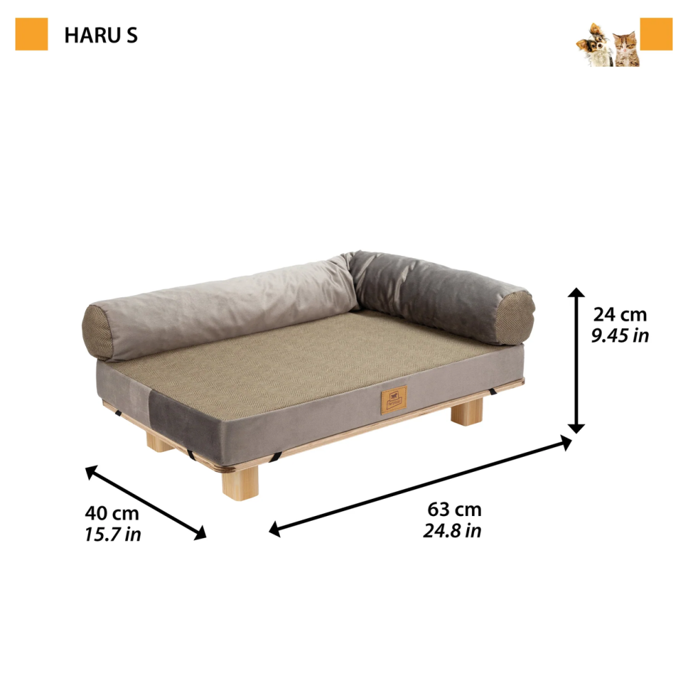 Лежак — диван для собак і кішок Ferplast Haru (Ферпласт) Запоріжжя - фото 3