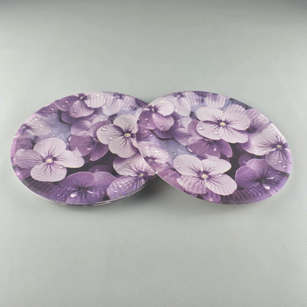 Тарелка бумажная 23см