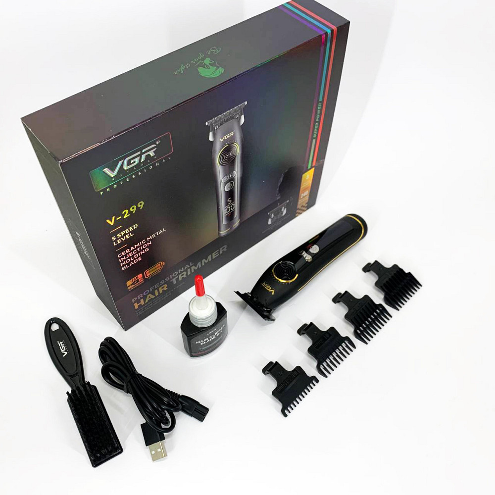 Тример для стрижки акумуляторний професійний, Стильна машинка для стрижки, Тример бездротовий UA-61 Львів - фото 12