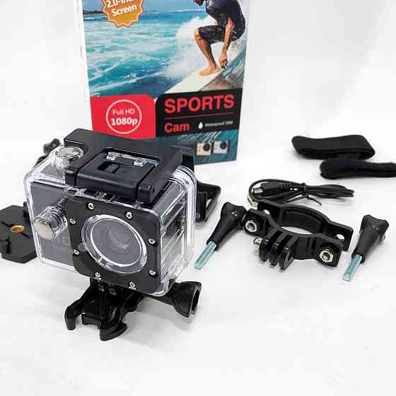 Нательная камера DVR SPORT A7, Налобная камера, Экшн hd 1080p обзор Нагрудный видеорегистратор HG-89 Львов