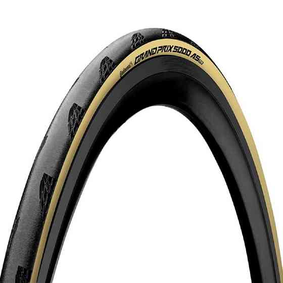 Покрышка бескамерная Continental Grand Prix 5000 AllSeason 28" | 700 x 28C черная/бежевая foldable skin Киев