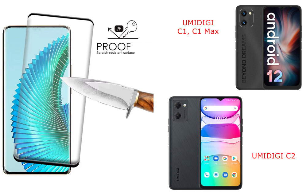Захисне скло HyperGlass Pro для UMIDIGI G1, G1 Max, G2 – максимальна чутливість та захист Київ - фото 1