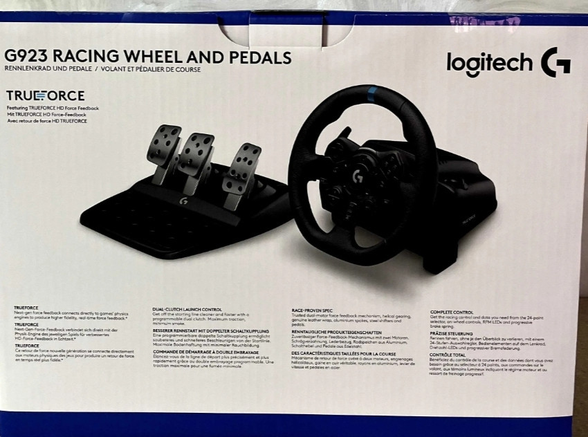 Комплект: Руль, Педали : Logitech G923 PS4/ PS5/PC. Киев - изображение 2