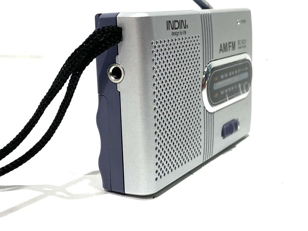 Радіоприймач міні Indin на батарейках 10х7 см (8165) Чернігів - фото 2