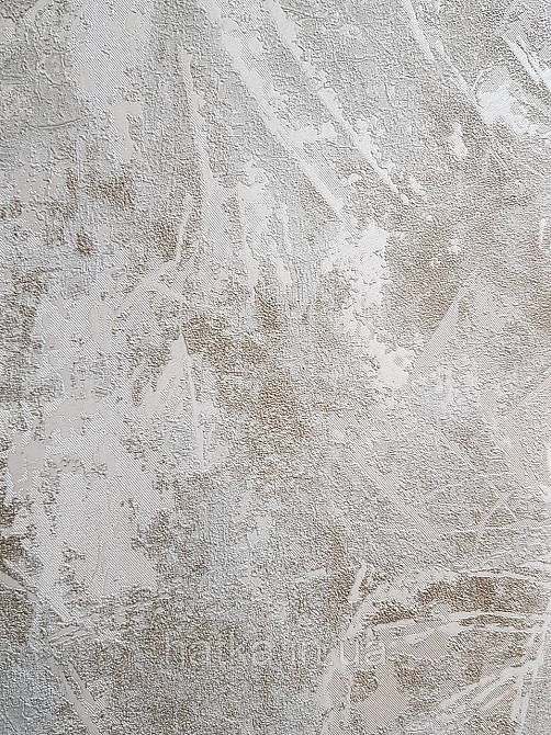 Шпалери вінілові на флізеліні метрові Sintra Edelina під штукатурку під бетон структурні коричневі хакі Київ - фото 1