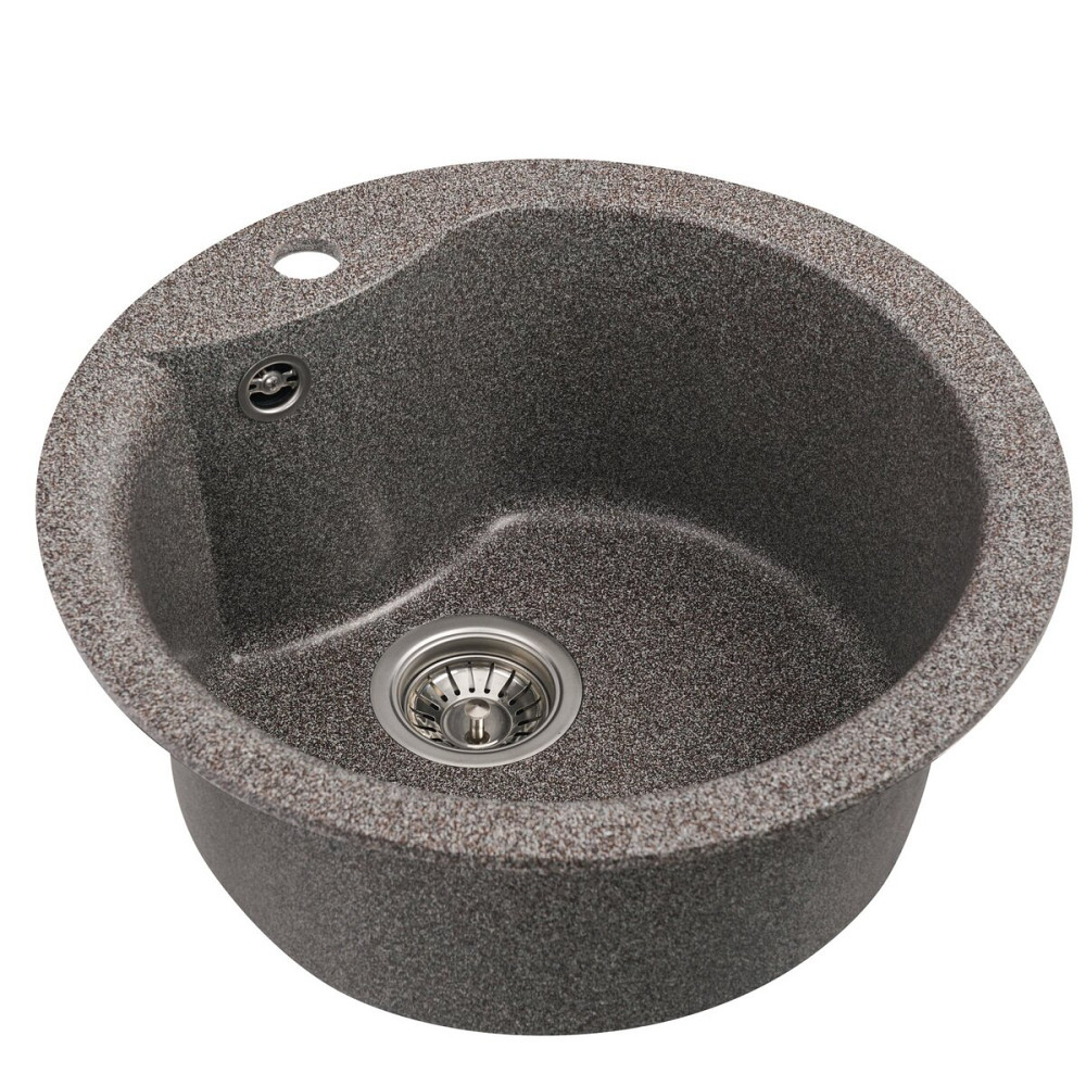 VALESO Гранітна мийка для кухні VALESO 480 TURAS матова Мікс Київ - фото 5