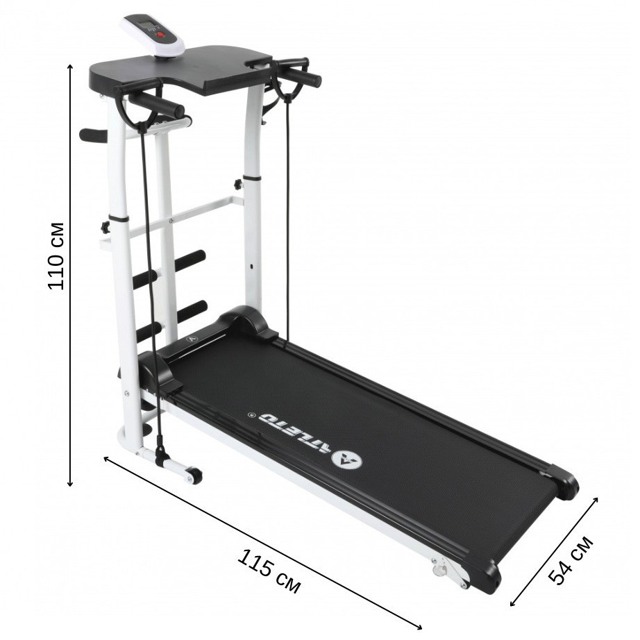 Механічна бігова доріжка Atleto QN-213C-2 для дому домашня Київ - фото 10