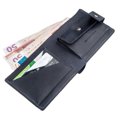 Портмоне Grande Pelle Синее (11231) Винница - изображение 5