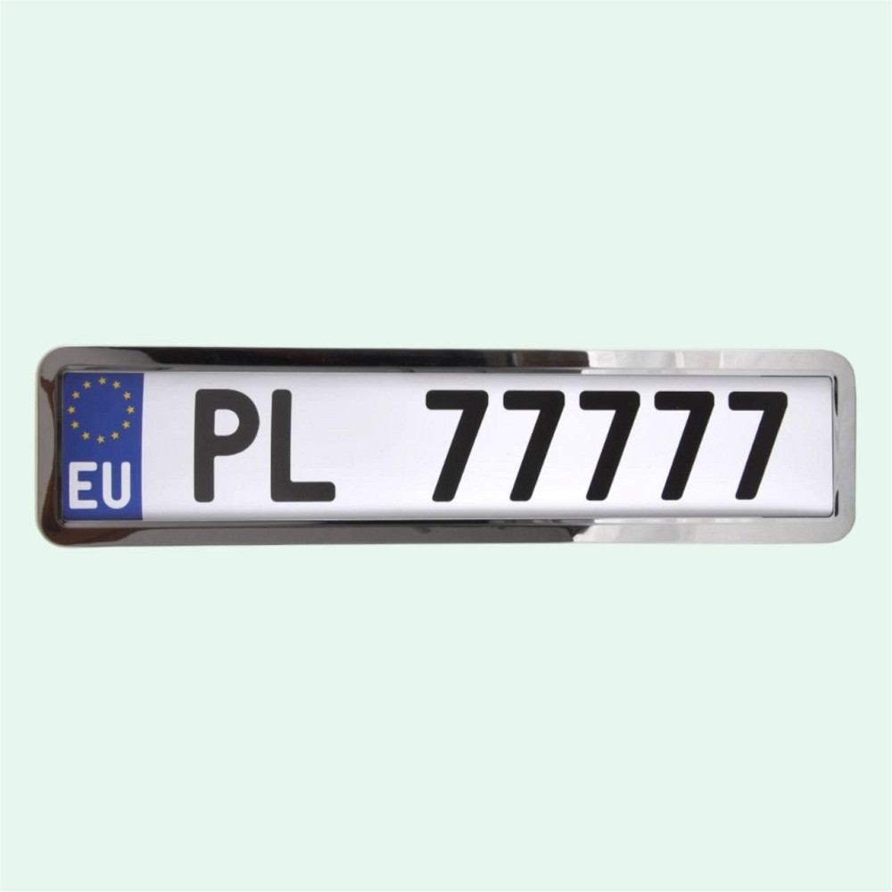 Рамка для номерного знака металлическая Winso Киев - изображение 1