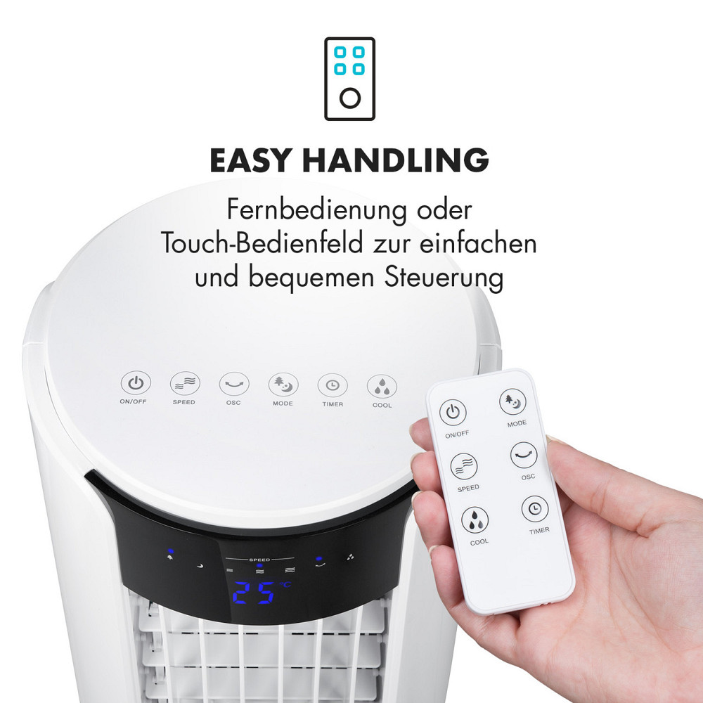 Skyscraper Horizon Air Cooler Fan Humidifier 60 W 486 m3/h 3.5L Tank White (Німеччина, читати опис) Рівне - фото 9