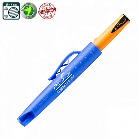 Маркер водо-термостійкий PICA GEL Signal marker чорний 2-8 мм Одеса