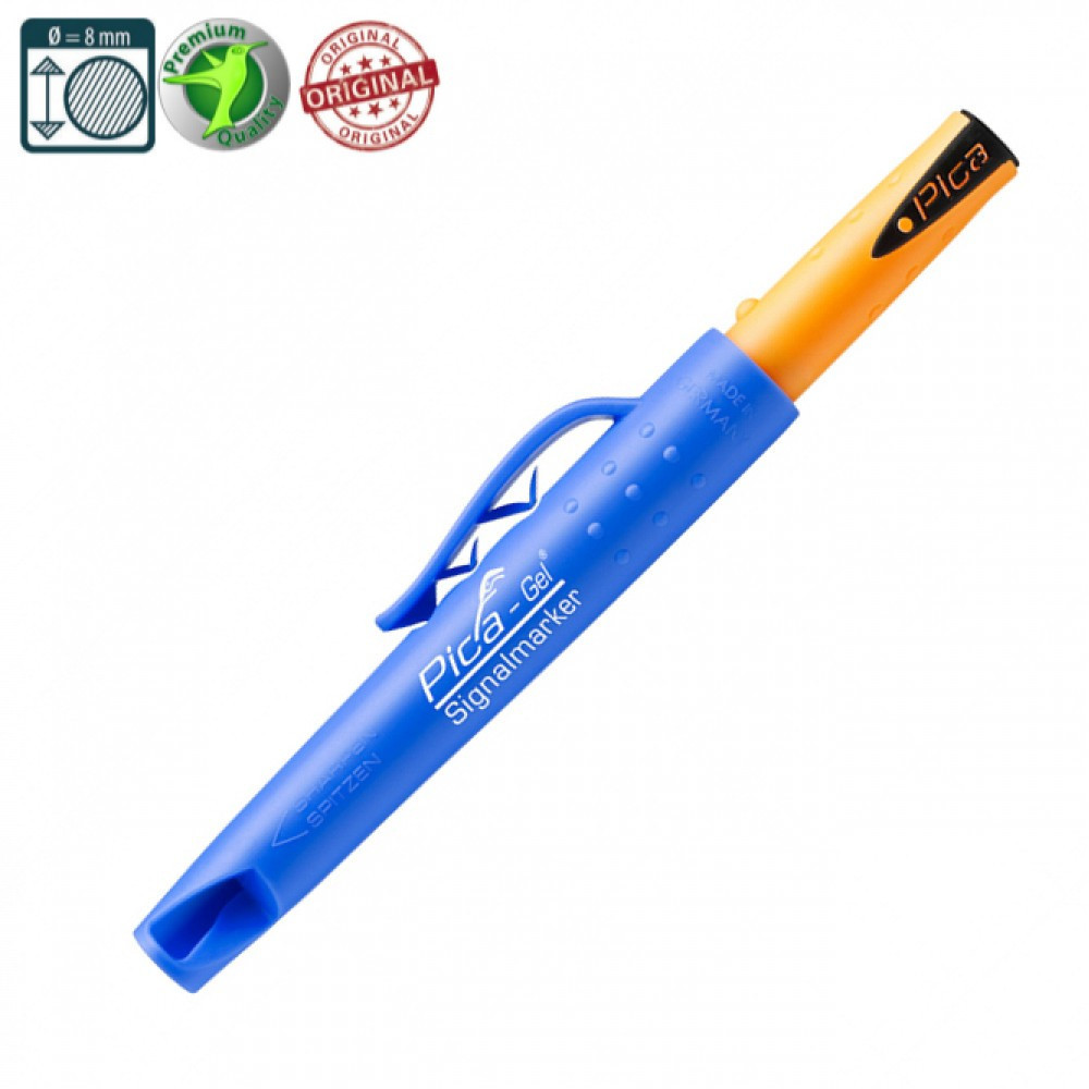 Маркер водо-термостійкий PICA GEL Signal marker чорний 2-8 мм Одеса - фото 2