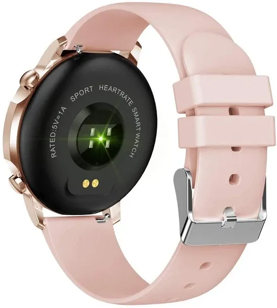Смарт годинник Colmi V23 PRO Gold з тонометром, термометром і пульсометром, жіночий розумний годинник IP67 золотий Київ - фото 5