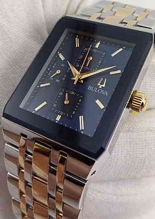 Роскошные мужские часы BULOVA 98C150 с календарем, чоловічий годинник. Харьков