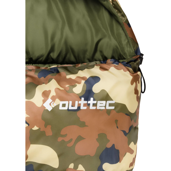 Спальний мішок кокон Outtec Mummy демісезон камуфляж Киев
