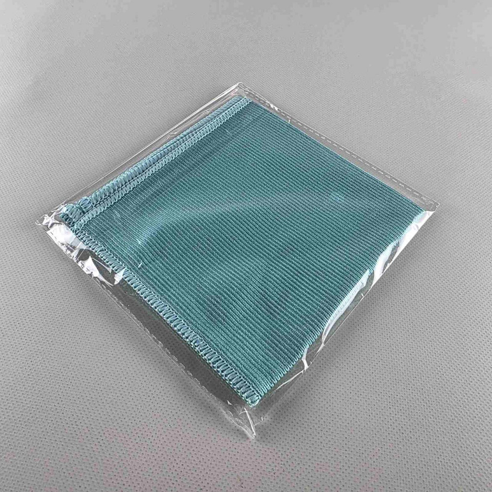 Тряпка Микрофибра 30*30 Бирюза ПОЛИРОВКА (1 шт) Харьков - изображение 1