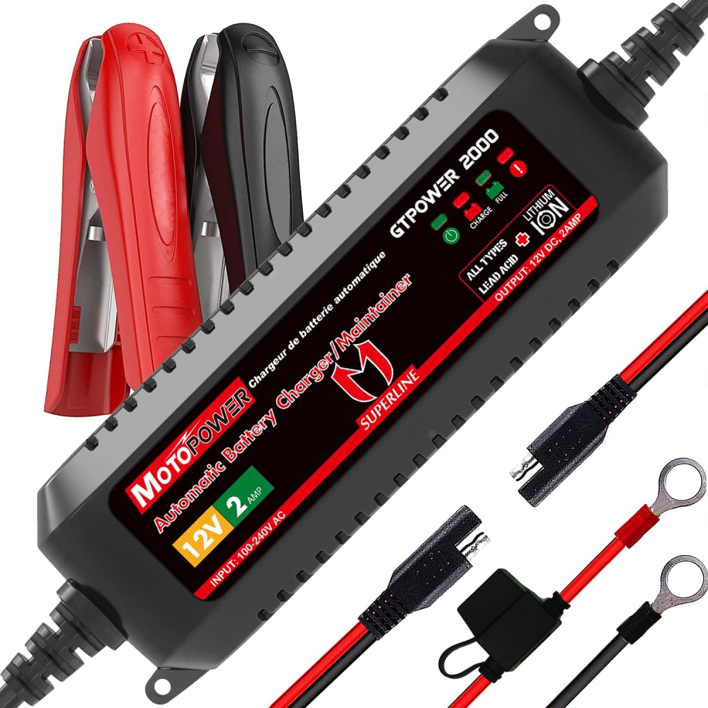 Зарядний пристрій MOTOPOWER MP00207A 12V 2A Луцьк - фото 1