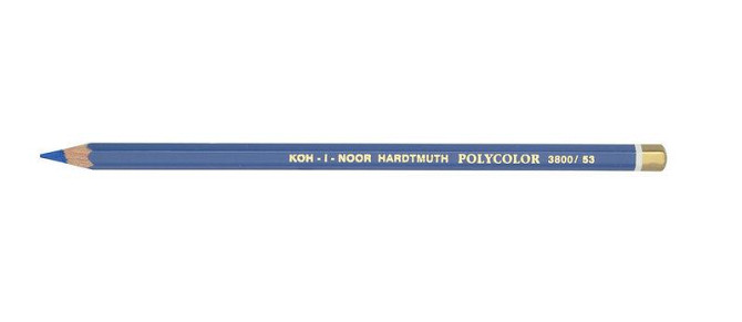 Олівець художній "Kooh-i-Noor" POLYCOLOR 3800/53 phthalo blue/фталоциановий синій, шт Київ - фото 1